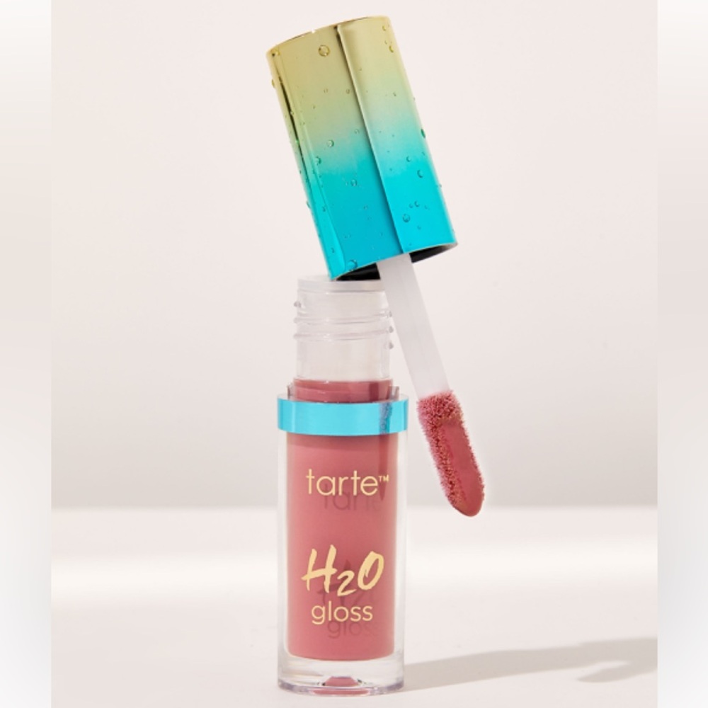💎 Tarte H20 Lipgloss in Shade Hang Ten Deluxe Mini Size Gloss New